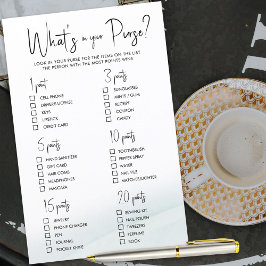 Spelet i Grönten Purse Möhippa Tvättar