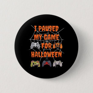 Spelet jag pausade för Halloween Roligt Gamer Bo Knapp