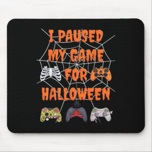 Spelet jag pausade för Halloween Roligt Gamer Bo Musmatta