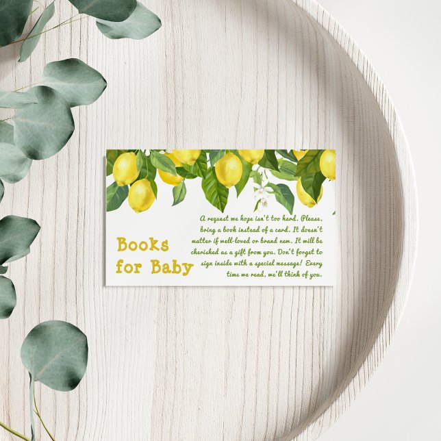 Spelet Lemon Citrus Main Squeeze Bok Request Visitkort (Skapare uppladdad)