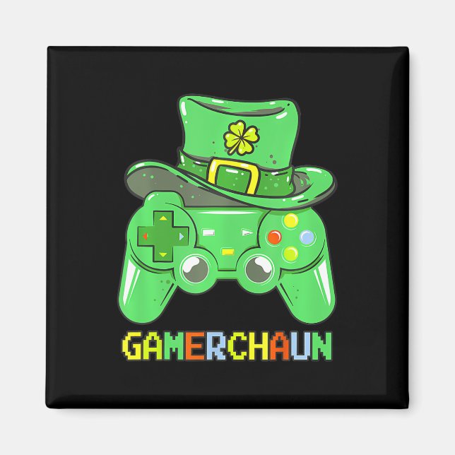 Spelet Leprechaun Costume St. Patrick's Day Magnet (Framsidan)