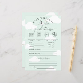 Spelet Mint Grönt Stork Baby Predictions