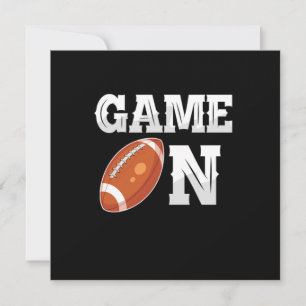 Spelet om Rugby Player American Football Rugby Bol Inbjudningar
