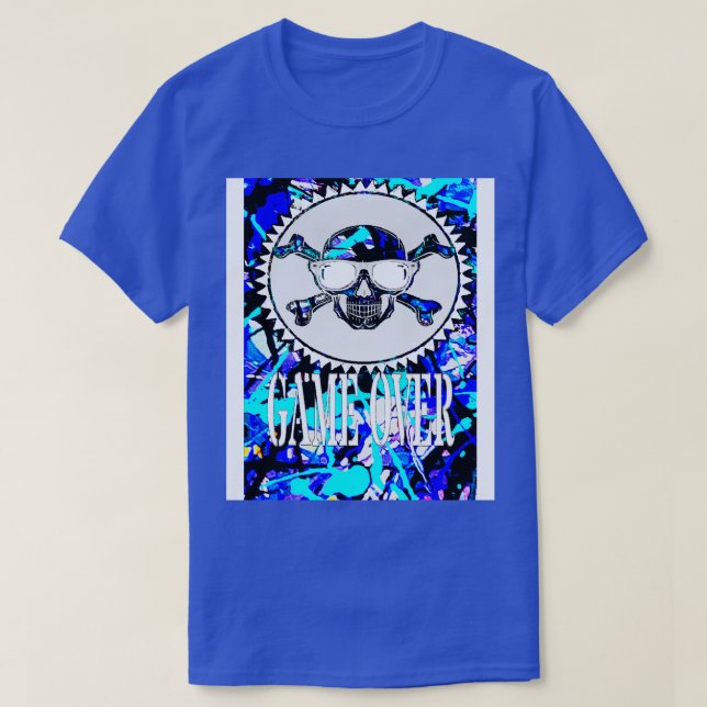 Spelet över Abstrakten T Shirt (Design framsida)