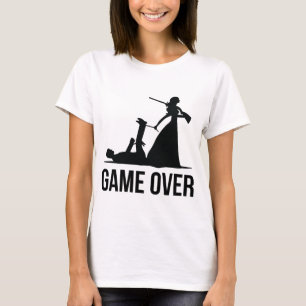 Spelet över - bröllop t shirt