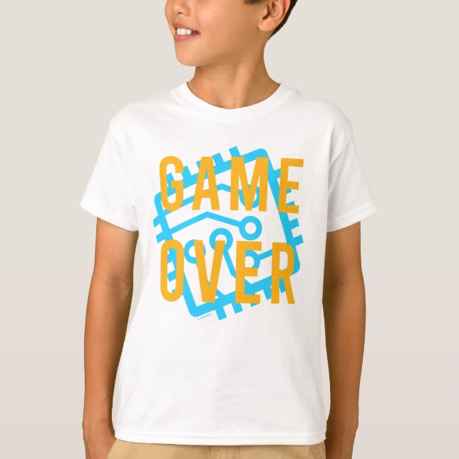 Spelet över den digitala kretsen t shirt (Framsida)