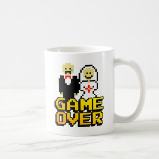Spelet över giftermål (8 bitar) kaffemugg