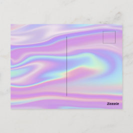 Spelet över holografik - spara datumet Bröllop Vykort