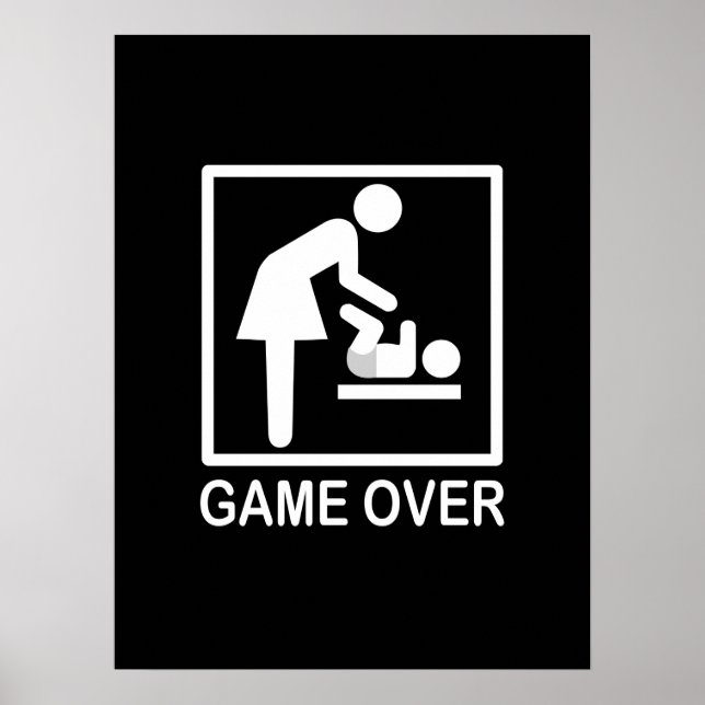 Spelet över Mamma Humous Pictogram Poster (Framsidan)
