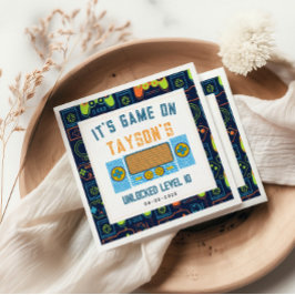 Spelet på blöjor - Födelsedagsfesten Videospel Pappersservett