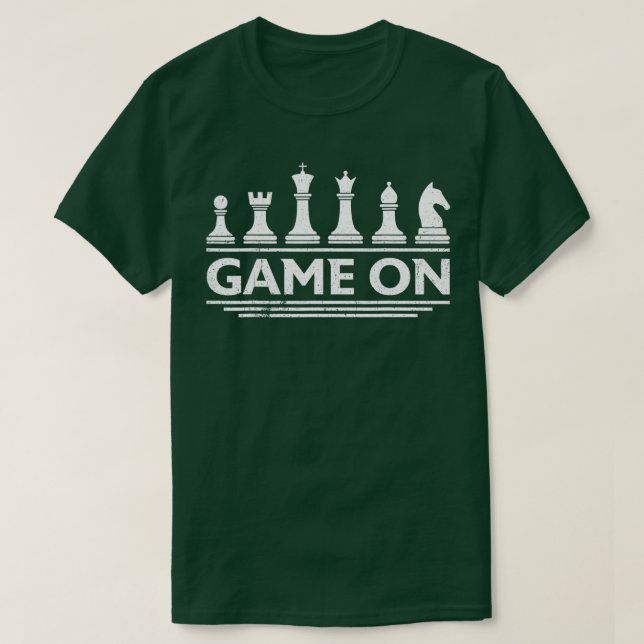 Spelet på Chess Delar-stiftelsen Game Thatero Gift T Shirt (Design framsida)