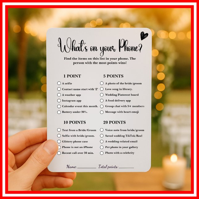 Spelet på din Mobila Möhippa Mobilt spel Inbjudningar (Skapare uppladdad)