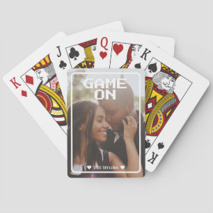 Spelet på foto-Personligen Casinokort