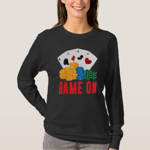 Spelet på Poker Dealer Casino Dealer Manar Women T Shirt