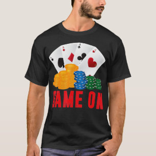 Spelet på Poker Dealer Casino Dealer T Manar Women Shirt