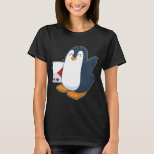 Spelet Penguin Poker-kort T Shirt
