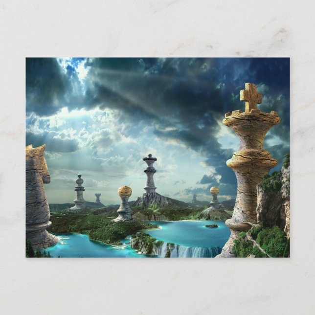 Spelet - Postkarte Vykort (Framsida)