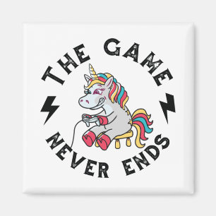 Spelet slutar aldrig för Unicorns Magnet