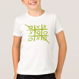 Spelet Tic-Tac-Toe Tris Noughts och Kor T-shirt