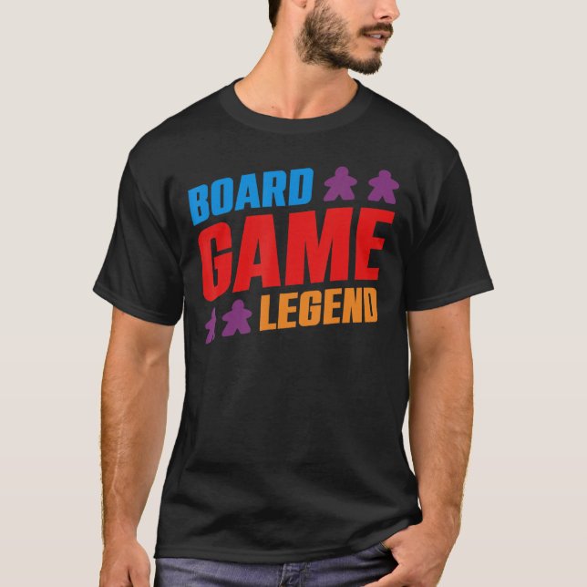 Spelets nattkarta - spelförklaring t shirt (Framsida)