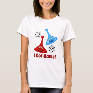 Spelets spelkvällsmeddelande - Fun Gamer-design T Shirt