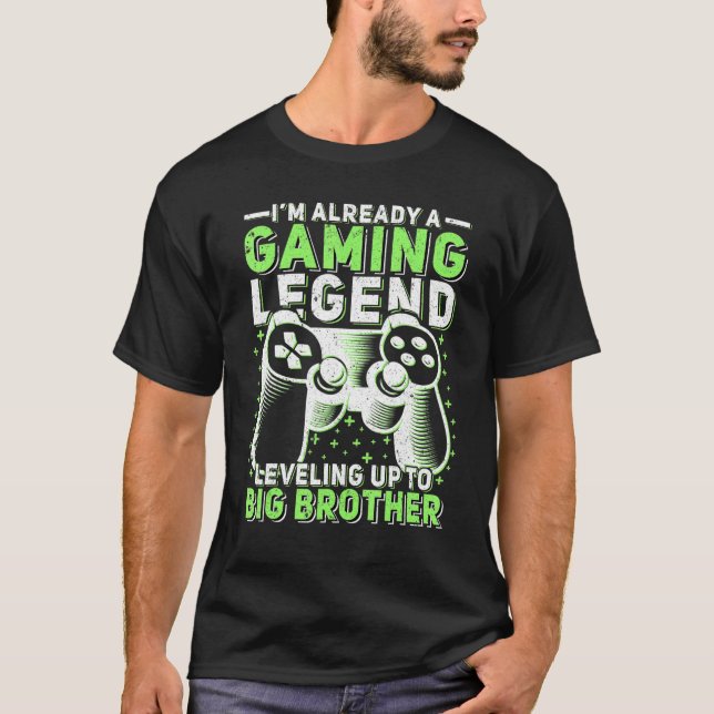 Spelförklaring upp till Big Brother Gamers Bi T Shirt (Framsida)