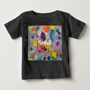 Spelfull, färgstark och visuell design! t shirt