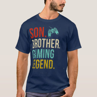 Spelgåvor för tontidspojkar 82 år gamla spelare t shirt