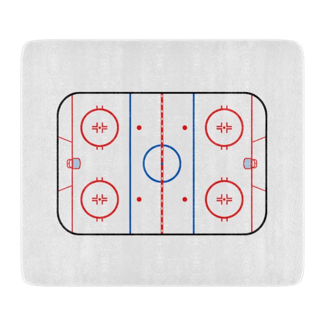 Spelgrafik för isrutsdiagram - hockey-spel (Framsidan)
