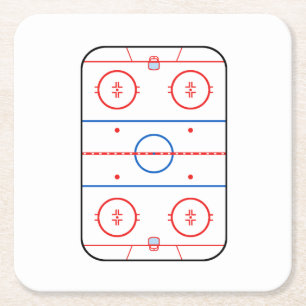 Spelgrafik för isrutsdiagram - hockey-spel underlägg papper kvadrat