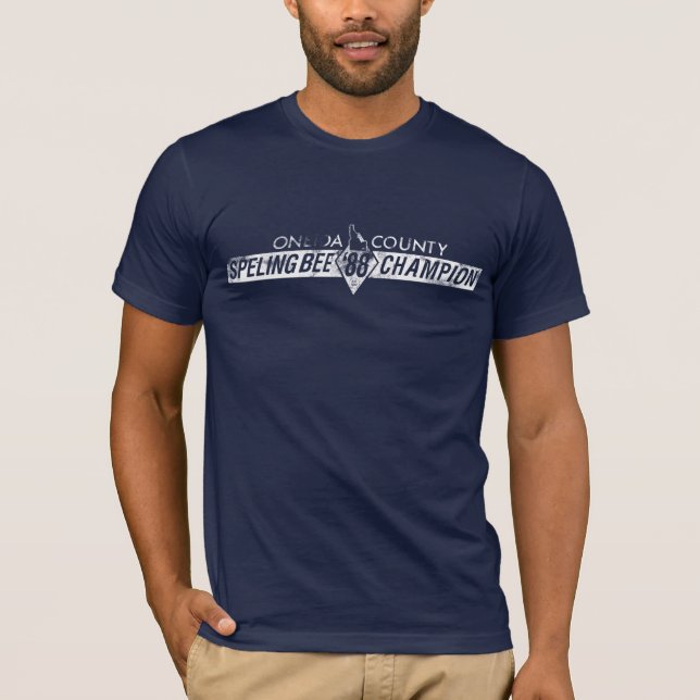 Speling bimästare tee (Framsida)