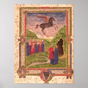 Spelinstrument för nio Mus Poster