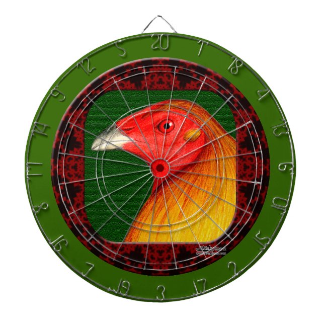 Spelkock - ramad darttavla (Framsidan)