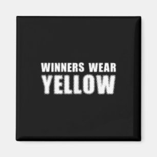 Spelkomposition för Winners Bära Gult Färg Krig Ca Magnet