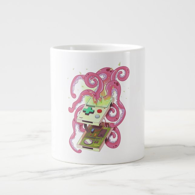 Spelkonsolmonster Jumbo Mugg (Framsidan)