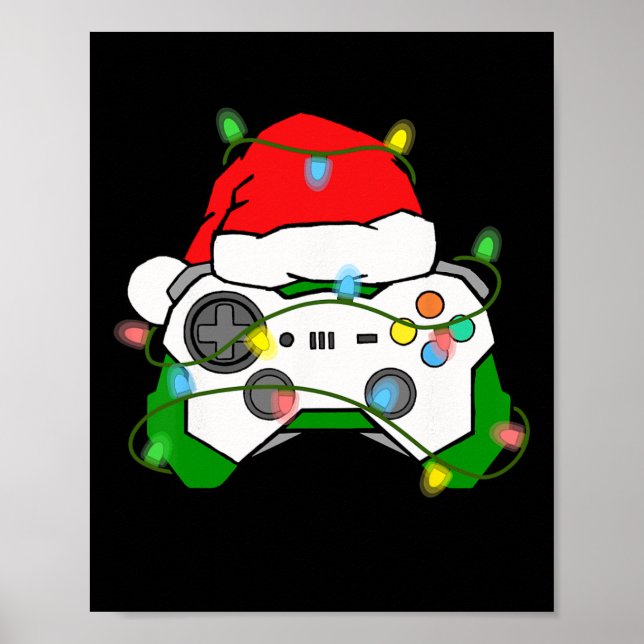 Spelkontroll för spel i jultomten - spelkontroll f poster (Framsidan)