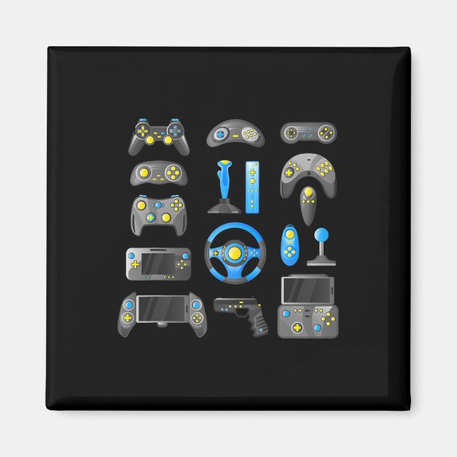 Spelkontroll för styrenheten för alla videospel i  magnet (Framsidan)