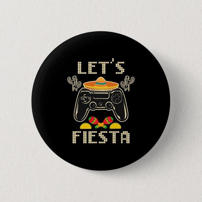 Spelkontroll för videospel Cinco De Mayo Gaming Co Knapp (Framsida)