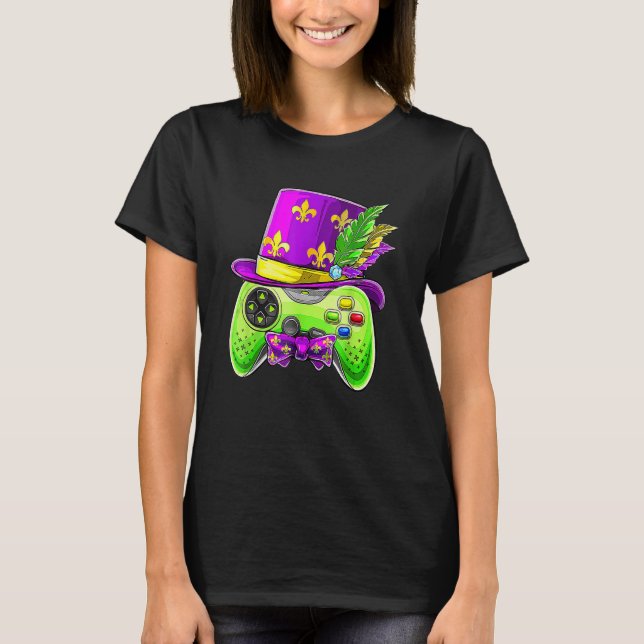 Spelkontroll för videospel E Sports Mardi Gras Bo T Shirt (Framsida)