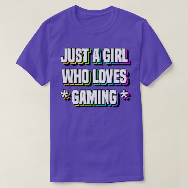 Spelkontroll Idea Girls Gamers Players Funny  T Shirt (Design framsida)