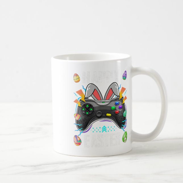 Spelkontroll med Bunny Öron Funny Påsk vid vid Kaffemugg (Höger)