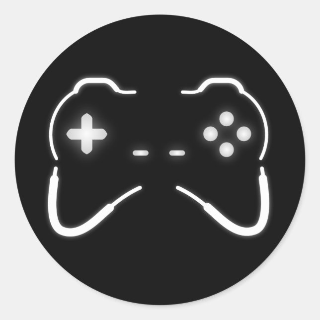 Spelkontroll Runt Klistermärke (Framsida)