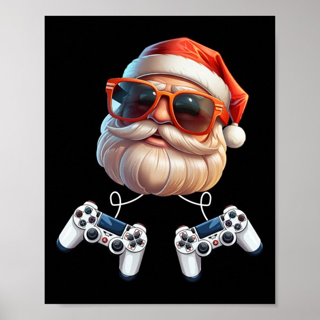 Spelkontrollant - julspel - entusiaster poster (Framsidan)