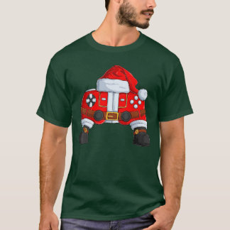 Spelkontroller jul tomte herrar pojkar G T Shirt