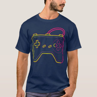 Spelkontrollritning Vintage vän tjej T Shirt