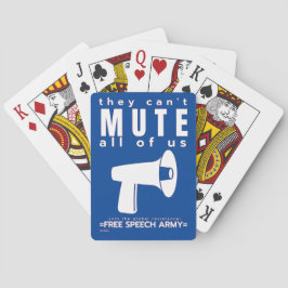 Spelkort "DE KAN INTE MUTE..."