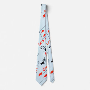 Spelkort, diamanter och Klubbar, Manar Silky Tie Slips
