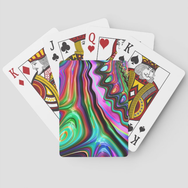 Spelkort - F827 "Pinball" (Baksidan)