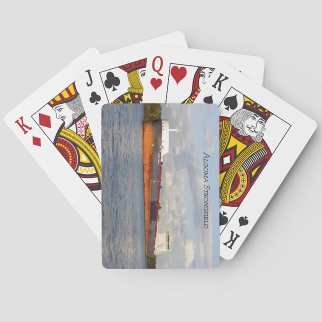 Spelkort för Algoma Strongfield (Baksidan)