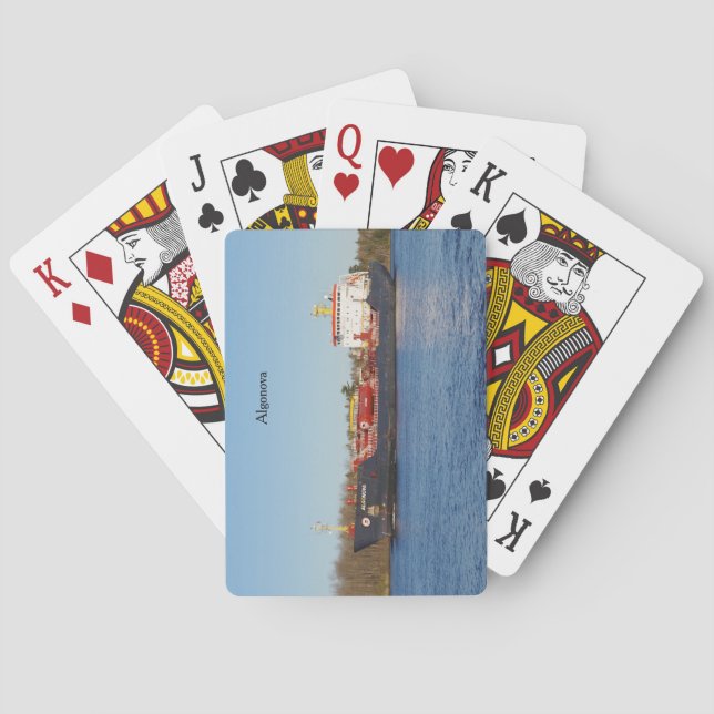 Spelkort för Algonova (Baksidan)